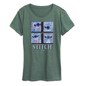 Women's - Disney - Lilo & Stitch Short Sleeve Graphic T-Shirt - 1 of 4