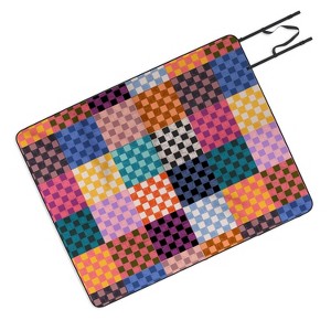 Schatzi Brown Alice Check Multi Picnic Blanket - Deny Designs - 1 of 3