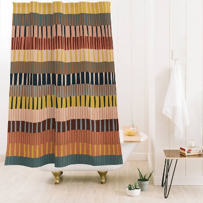 shower curtains earth tones