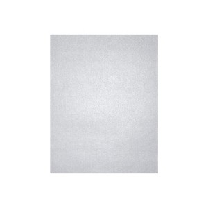 LUX Cardstock 8.5 x 11 inch Silver Metallic 250/Pack 81211-C-78-250 - 1 of 1