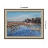 Amanti Art Watercolor Landscape 33 by Samira Yanushkova Wood Framed Wall Art Print - 3 of 4