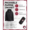 Canada Weather Gear Boys' Puffer Jacket - Lightweight Packable Bubble Coat, Water Resistant Outerwear Jackets for Boys (8-20) - 3 of 4