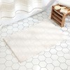 TOWN & COUNTRY EVERYDAY Ultra Plush Solid Tufted Windowpane Bath Mat - 2 of 4