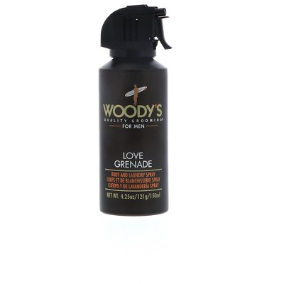 Woody's Love Grenade Body & Laundry Spray, 4.25 oz