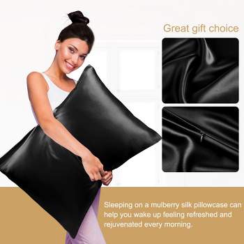 1 Pc 100% Mulberry Silk Fabric Pillow Case - PiccoCasa