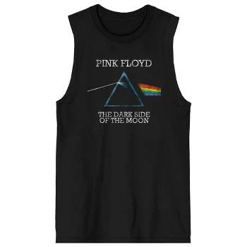 Pink Floyd Dark Side of the Moon Men's Black Graphic Tank Top