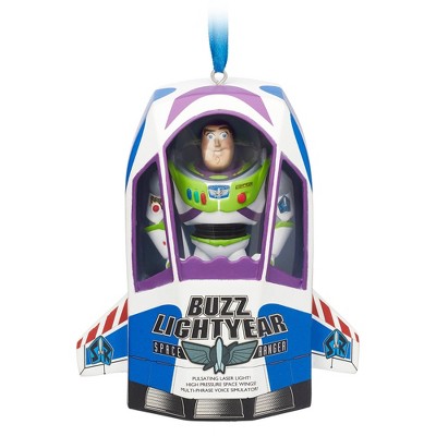 Toy Story Talking Buzz Christmas Tree Ornament - Disney store