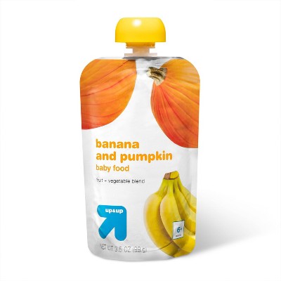 Stage 2 Banana and Pumpkin Baby Meals - 3.5oz - up & up™