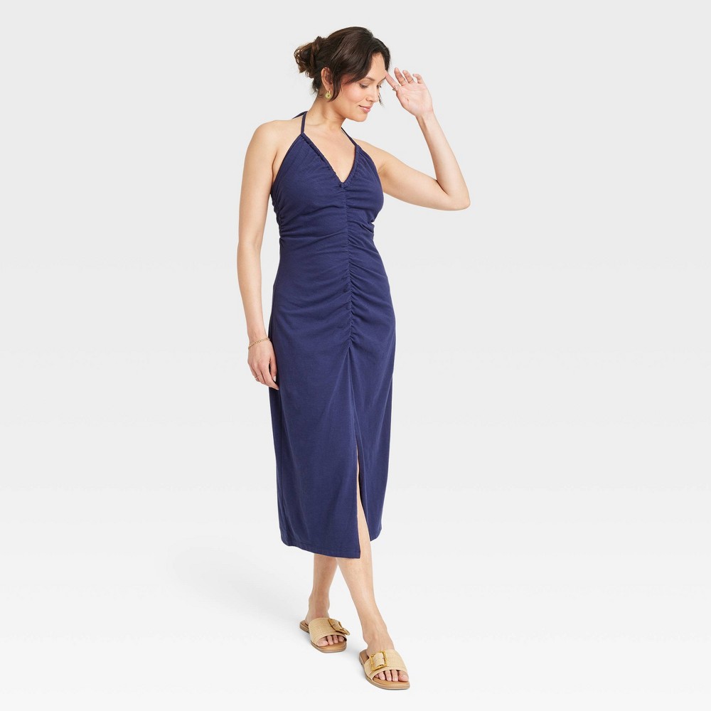 Women's Knit Bodycon Dress - Universal Thread™ Blue XS