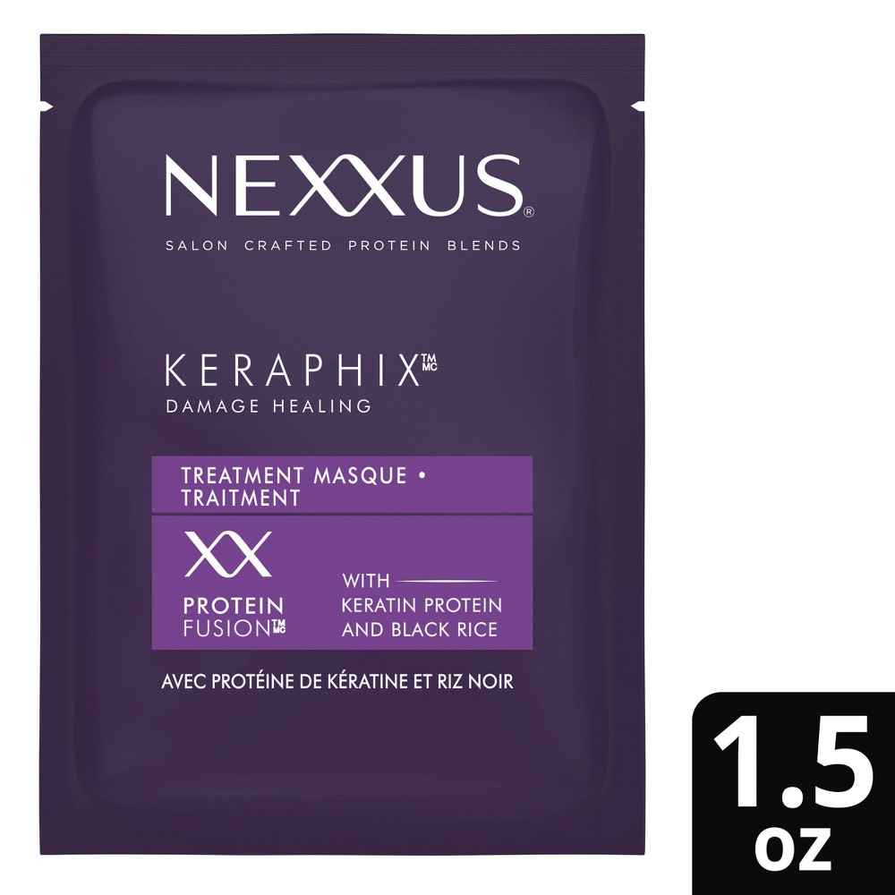 Photos - Hair Product Nexxus Keraphix Damage Healing Treatment Masque - 1.5 fl oz