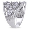 EVERLY JEWELRY | Sterling Silver 1 1/8 CT TGW Cubic Zirconia Fashion Ring - 2 of 4