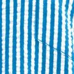 vibrant blue pop stripe