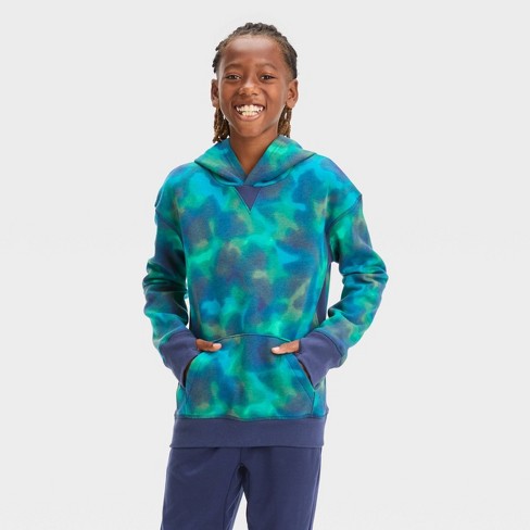 Men's Statement Hooded Sweatshirt - All In Motion™ Blue L : Target