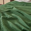 50"x60" Cotton Waffle Knit Throw Blanket - Isla Jade - 2 of 3
