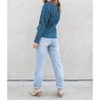 Women's Cable Knit Mock Neck Cozy Sweater - LOVESTITCH - 2 of 4