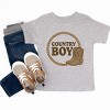 Country Boy Rope and Boots - Toddler Short Sleeve Graphic T-Shirt - 2 of 4