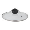 Lorren Home Trends Granite-Style Cooking Pot with Glass Lid, Dark Grey Speckled, 5 Quart, Non-Stick Stock Pot for Kitchen, Stovetop - 4 of 4