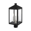 Livex Lighting Nyack 3 - Light Post Light in  Black - 2 of 4