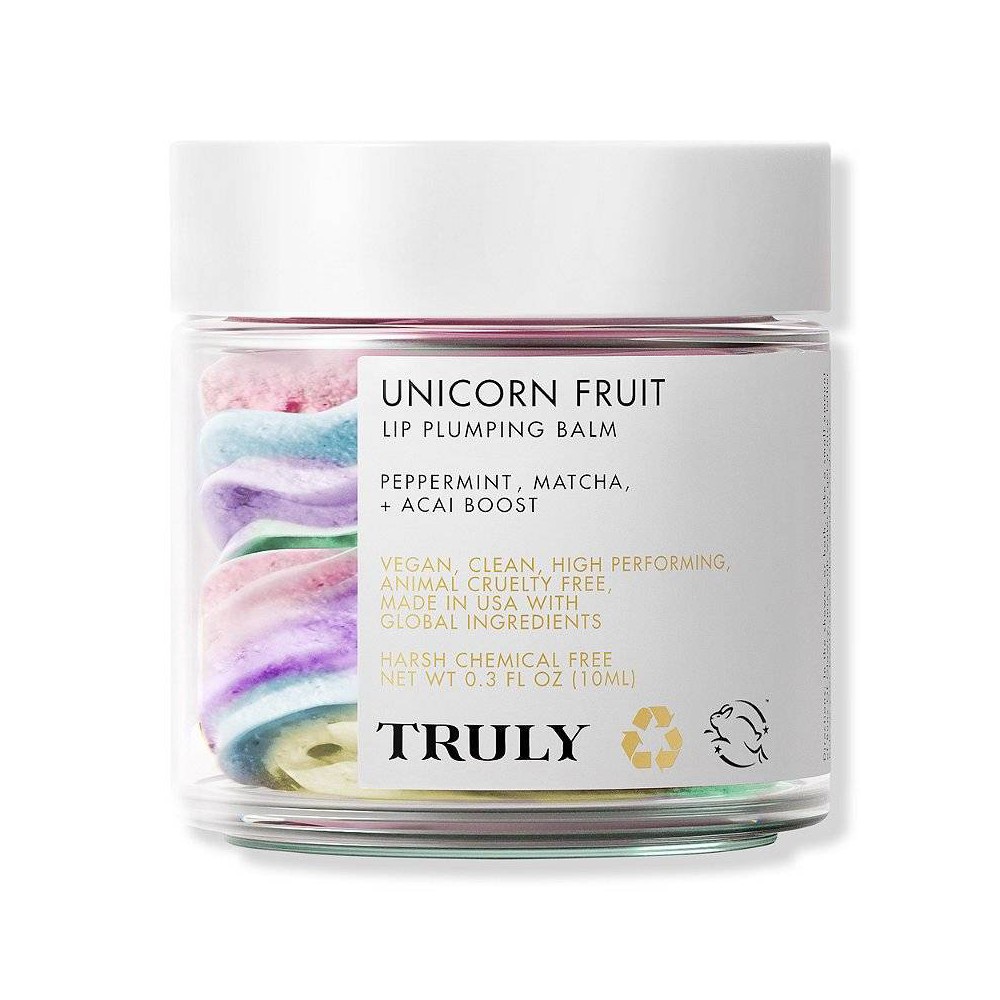 Photos - Cream / Lotion TRULY Unicorn Fruit Lip Plumping Balm - 0.3 fl oz - Ulta Beauty