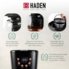 Haden Dorset 1.7 Liter Stainless Steel Electric Hot Water Kettle Bundled with 12 Cup Drip Coffee Maker Coffee Machine, Black & Copper - 3 of 4