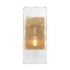 Savoy House Genry 1 - Light Wall Light in  Warm Brass - 4 of 4