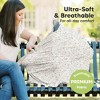 KeaBabies Car Seat Cover for Babies, Multi-Use Nursing Cover, Infant Carseat Cover, Breastfeeding Cover, Stroller Cover - 2 of 4