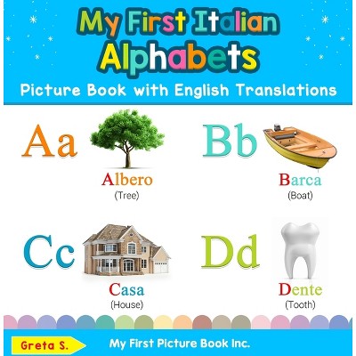 My First Italian Alphabets Picture Book With English Translations ...