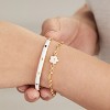 Alex and Ani Mother Of Pearl Daisy Charm Chain Bracelet - 3 of 3