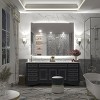 Apmir Super Bright 192 LEDs/m Back LED Lighted Anti-Fog Tempered Glass Bathroom/Vanity Mirror with ETL & 3-Year Warranty - 2 of 4