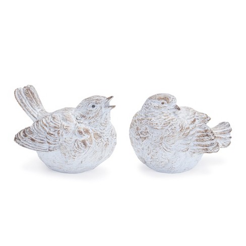 Melrose Washed Bird Figurine (Set of 2) - image 1 of 3