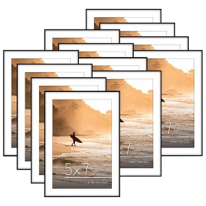 Americanflat Front Loading Picture Frame with shatter-resistant glass - Available in a variety of sizes - 1 of 4