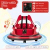 Costway 12V Kids Electric Ride On Bumper Car Battery Powered Bumper Car with Remote Control Pink/Red/Purple/Navy - 4 of 4
