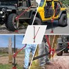 Utility Farm Jack, 3 Ton Capacity Ratcheting Off Road for Tractor, Truck, SUV, Lift Height 5.12-41.14 inches - 2 of 4