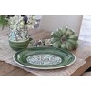 Blue Rose Polish Pottery P218  Manufaktura Large Oval Platter - 2 of 2