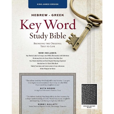 Hebrew-Greek Key Word Study Bible-KJV - (Key Word Study Bibles) by  Spiros Zodhiates & Warren Patrick Baker (Leather Bound)
