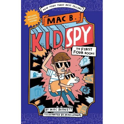 Mac B., Kid Spy Box Set, Books 1-4 (Mac B., Kid Spy) - by  Mac Barnett (Mixed Media Product)