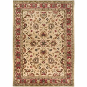 Hauteloom Cherryfield Hand Tufted Brown & Rust 1001 Wool Rug - 1 of 4