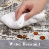 Machine Washable Runner Rug – Non-Slip Low Pile Foldable Soft Modern Abstract Carpet for Entryway Bathroom Laundry Room. - 4 of 4