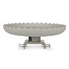 Farm Innovators 120W Outdoor Stone Scalloped Heated Birdbath w/ Deck Mount - 3 of 4