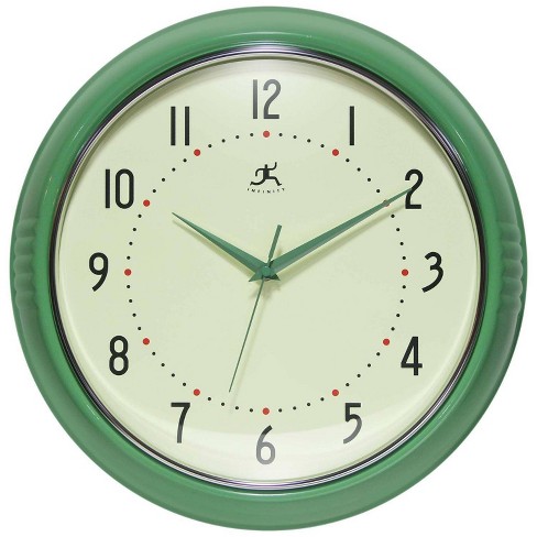Round Decorative Tabletop Clock - Gray/brass - Hearth & Hand™ With