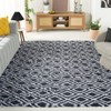 Rainbow Shag RBO102 Flatweave-Power Loomed Skid-Resistant Indoor Rugs - Safavieh - 2 of 4