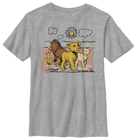 Boy's Lion King Best Friends Cartoon T-shirt : Target