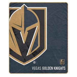 NHL Vegas Golden Knights 50"x60" Center Ice Ultra Soft Blanket - 1 of 2
