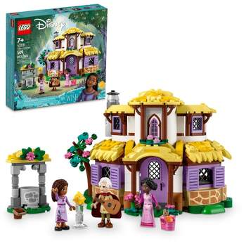 LEGO Disney Wish: Ashas Cottage Princess Building Toy Set 43231