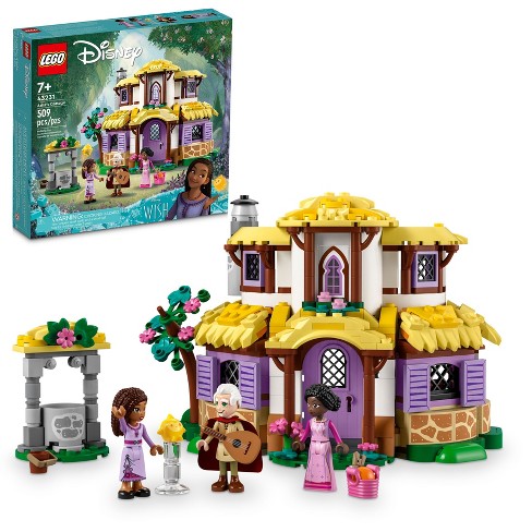 Lego Disney Wish: Asha's Cottage Princess Building Toy Set 43231