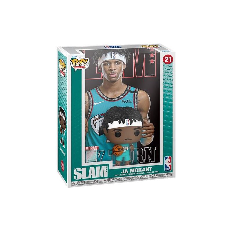 Funko - POP! SLAM COVER WITH CASE: NBA Slam - Ja Morant, 2 of 4