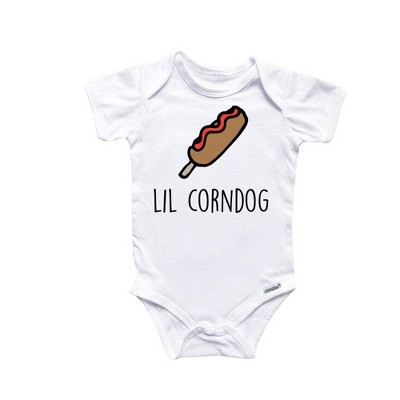 Corndog Carnival Onesie® Baby Boy Girl Clothes Infant Bodysuit Funny Cute Newborn GS1