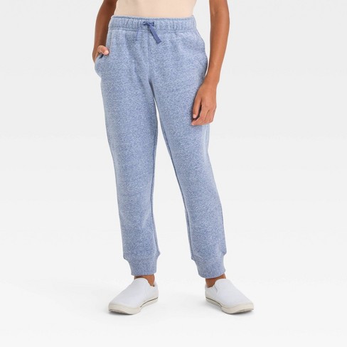 Girls' Cozy Jogger Pants - Cat & Jack™ Heather Gray Xl : Target