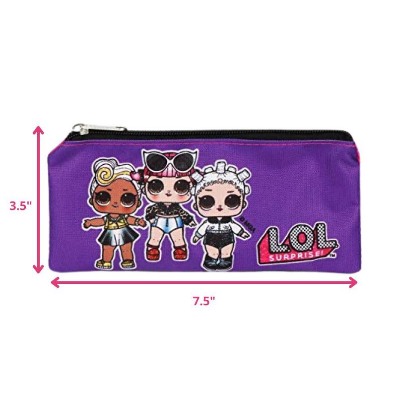 L.O.L. Surprise! Purple Back too School Essentials Set for Girls, 5 of 7