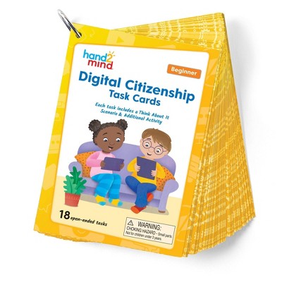 Hand2Mind Hands-On Digital Citizenship Beginner Task Cards
